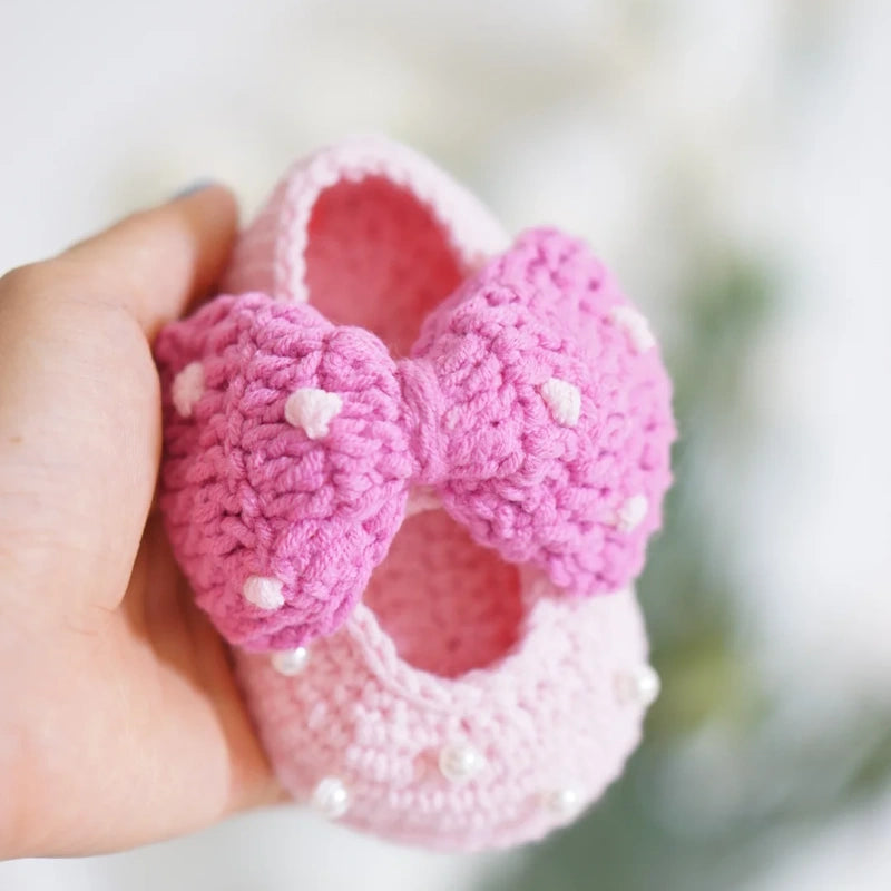 Baby Hand Knit Shoes