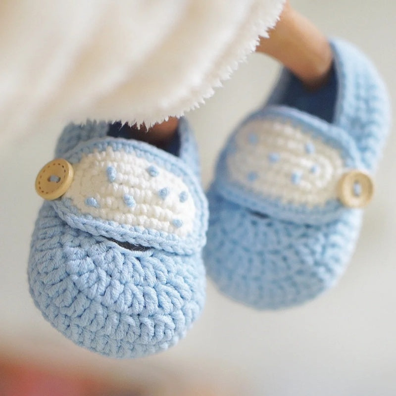 Baby Hand Knit Shoes
