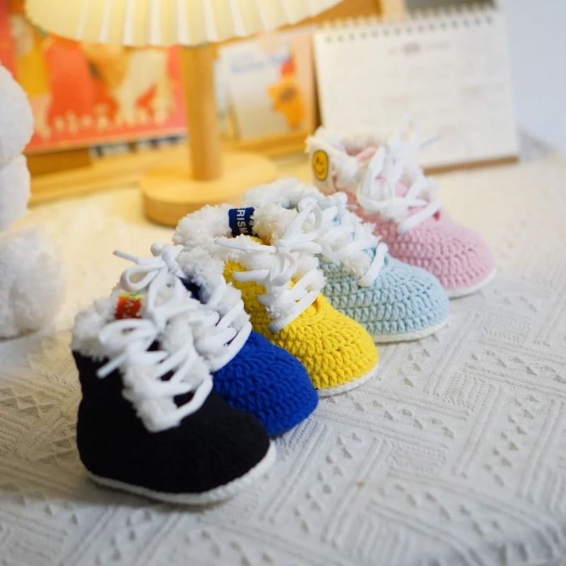 Baby Hand Knit Boots