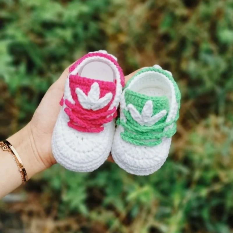 Baby Hand Knit Shoes