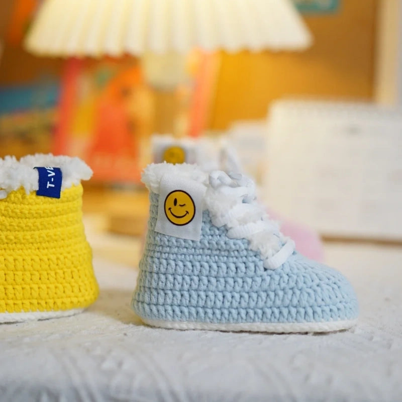 Baby Hand Knit Boots
