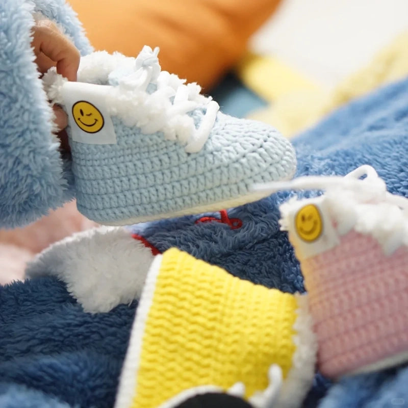 Baby Hand Knit Boots
