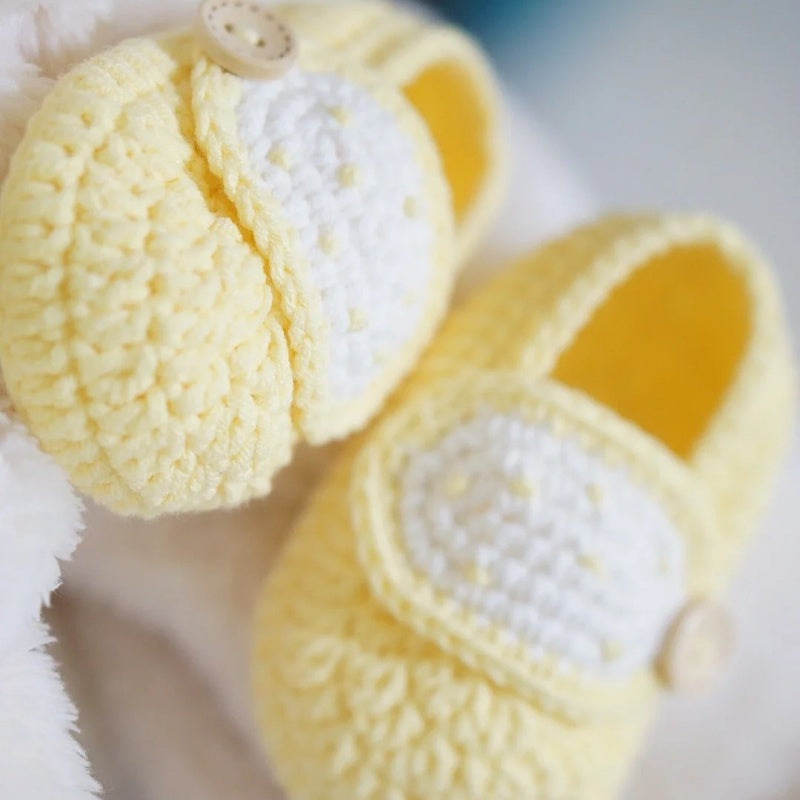 Baby Hand Knit Shoes