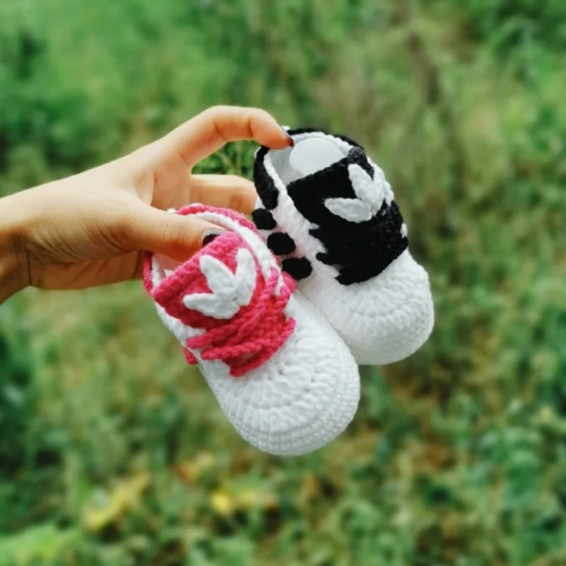 Baby Hand Knit Shoes