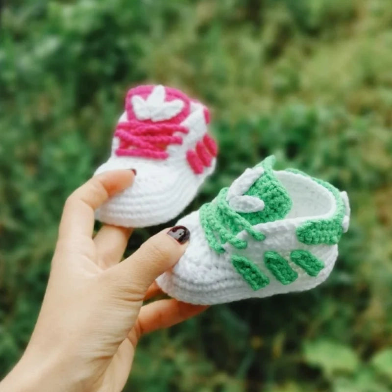 Baby Hand Knit Shoes