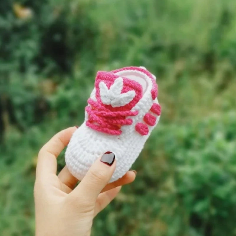 Baby Hand Knit Shoes