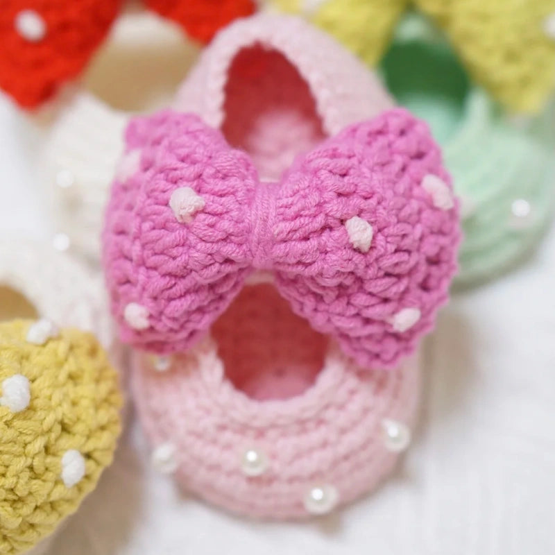 Baby Hand Knit Shoes
