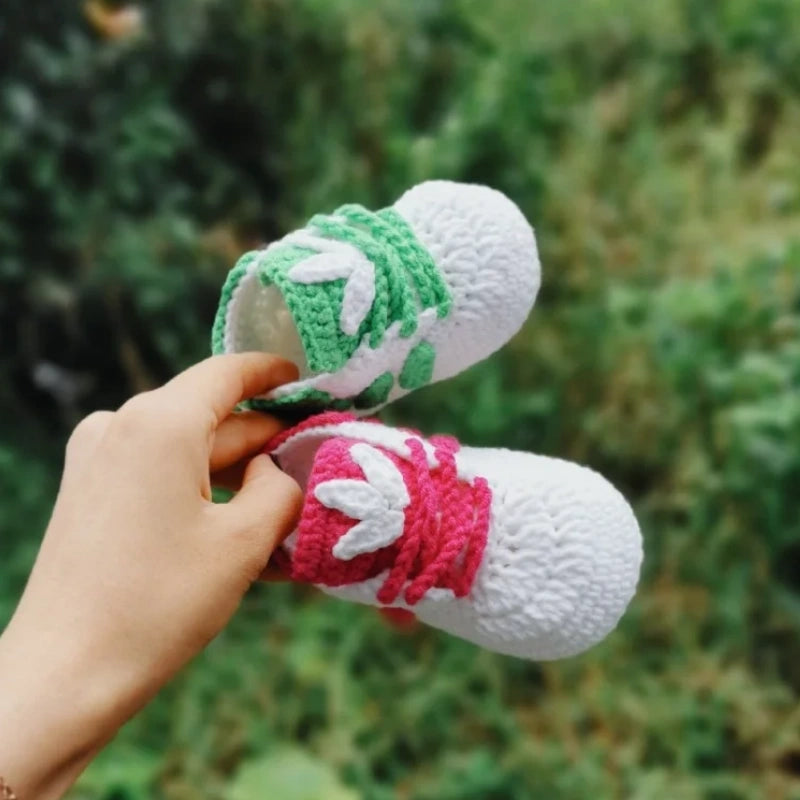 Baby Hand Knit Shoes