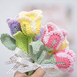 Hand Knit Flowers